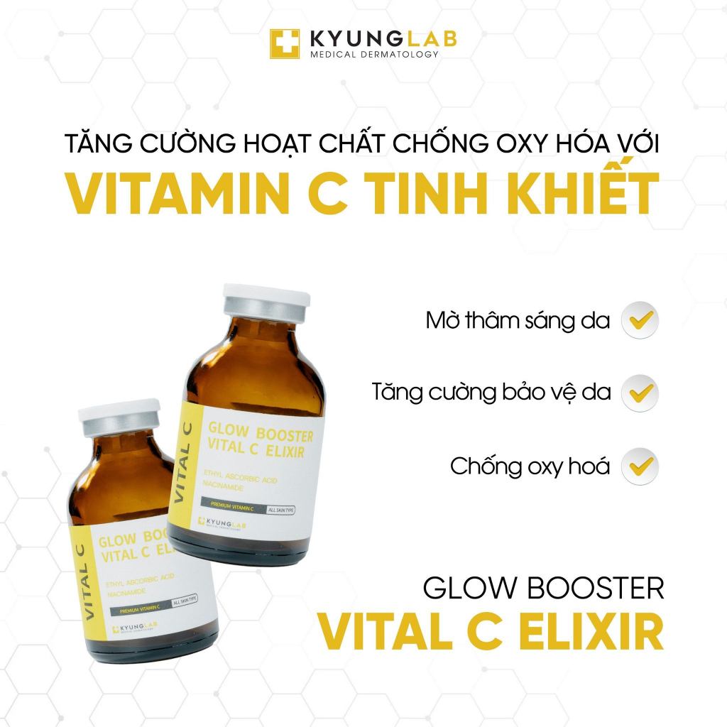 Serum vitamin C KyungLab Vital C làm mờ thâm trắng sáng da 30ml