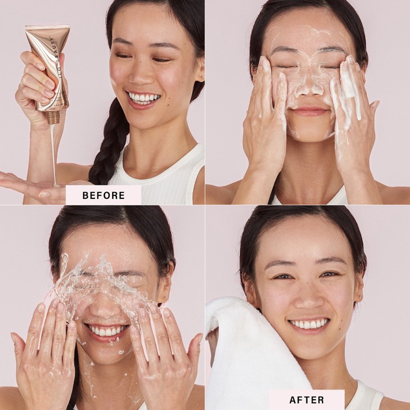 Sữa rửa mặt JLO BEAUTY That hit Single Gel-Cream Cleanser - chống oxy hoá, trắng mềm da