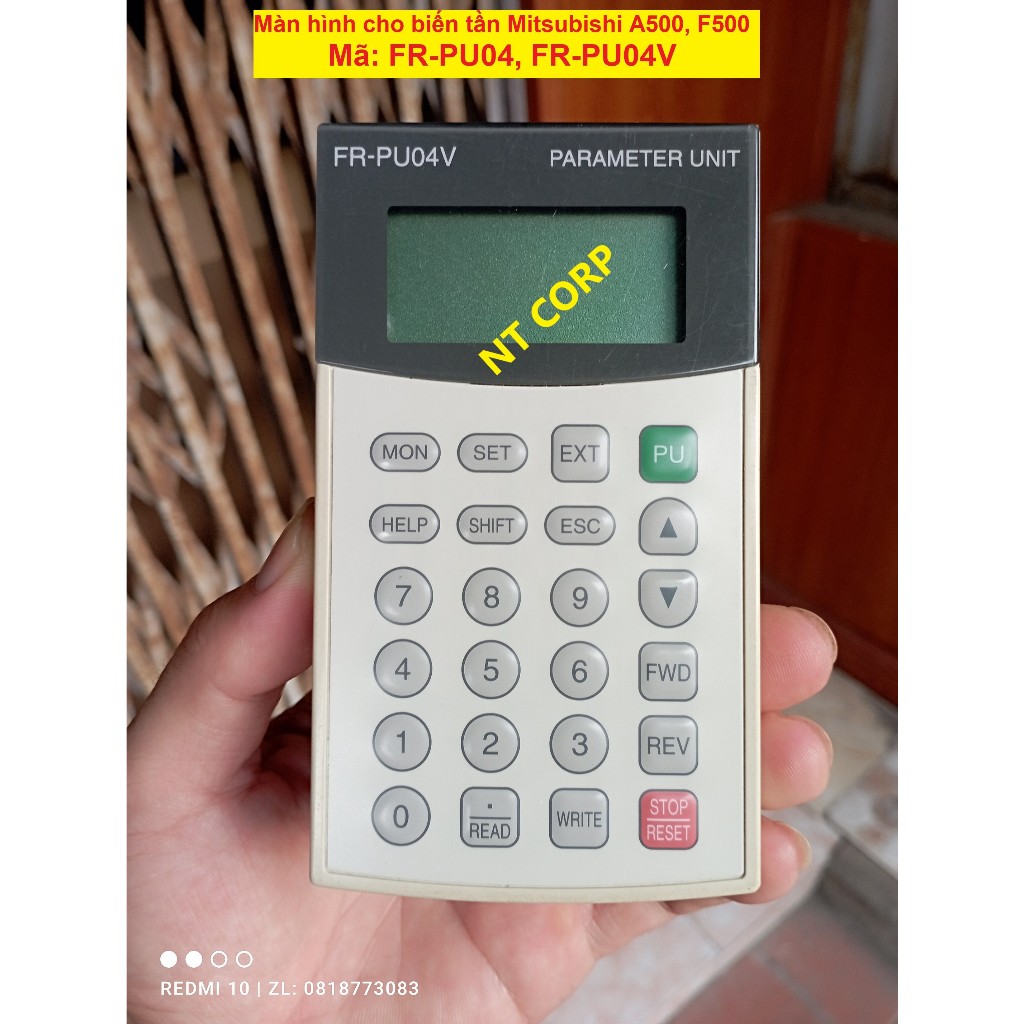 Màn hình cho biến tần Mitsubishi A500, F500 FR-PU04, FR-PU04V