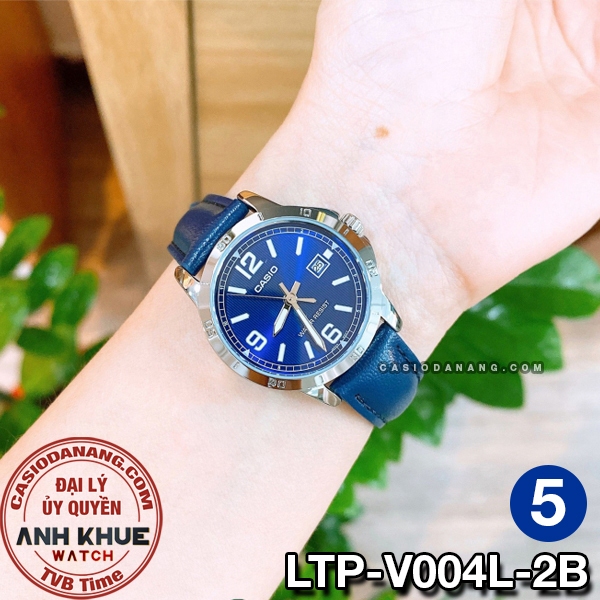 Đồng hồ nữ dây da Casio chính hãng Anh Khuê LTP-V004 Series