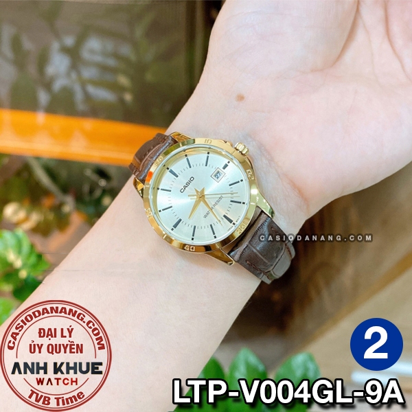 Đồng hồ nữ dây da Casio chính hãng Anh Khuê LTP-V004 Series