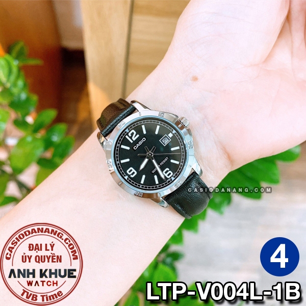 Đồng hồ nữ dây da Casio chính hãng Anh Khuê LTP-V004 Series