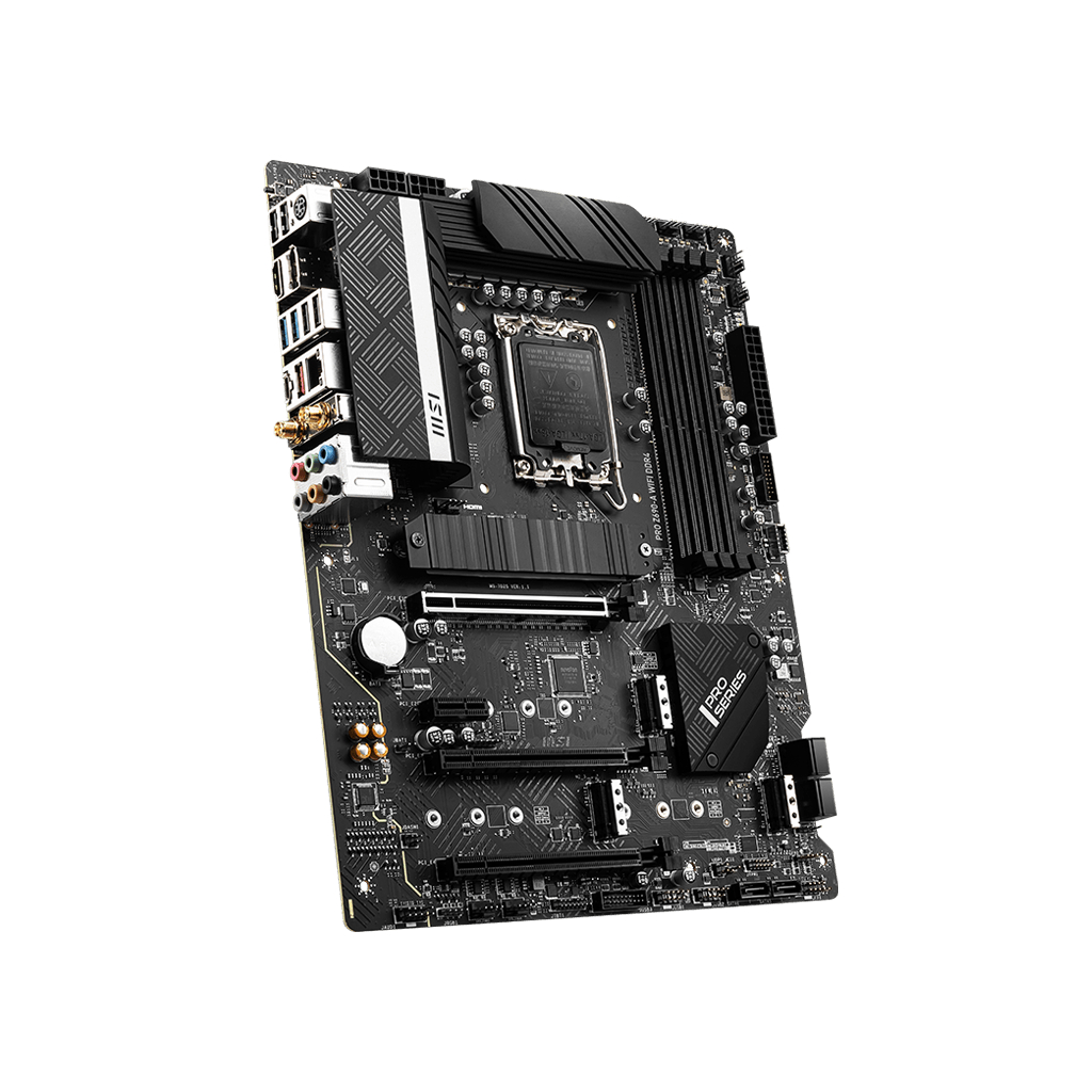 Mainboard MSI PRO Z690-A WIFI DDR4 cho chip Intel đời 12, 13  - BH chính hãng 3 năm