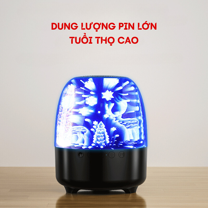 Loa Bluetooth L28+ Không Dây Kèm Micro Hát Karaoke, Loa Bluetooth Trong Suốt Có Đèn LED - L28+