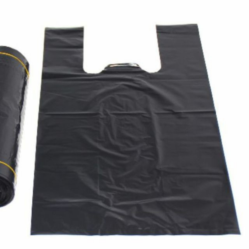 1 KG túi bóng đen đựng rác loại dày, túi bóng đen gói hàng loại đẹp dẻo dai, bền chắc