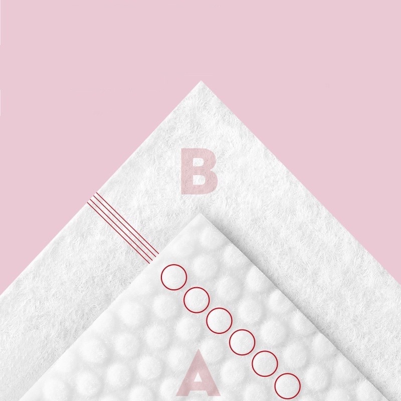 Khăn giấy gấu dâu Lotso chất liệu cotton dày dùng lau mặt, tẩy trang đa năng du lịch