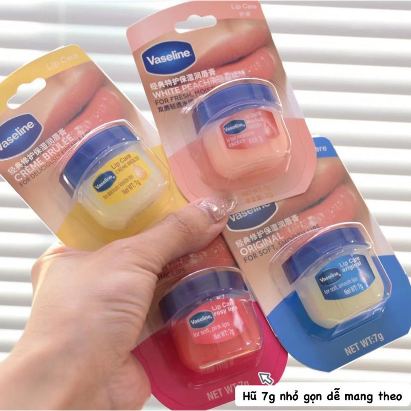Dưỡng môi Vaseline  hũ 7gr