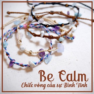 🙆🏻‍♀️ be calm 🧶 - vòng tay của sự bình tĩnh, handmade braclet be calm