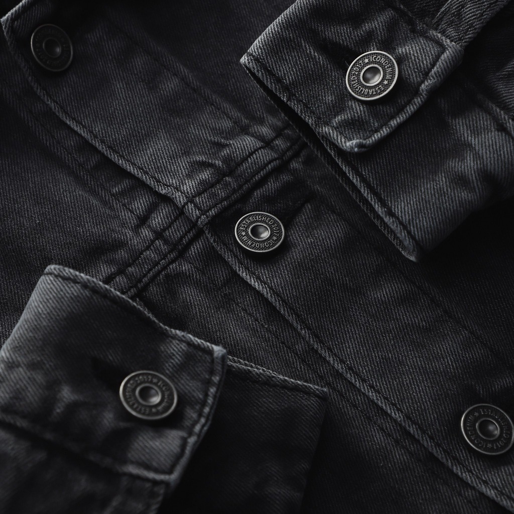 Áo khoác Jeans nam Gray Wash ICONDENIM dày dặn - AKID0048