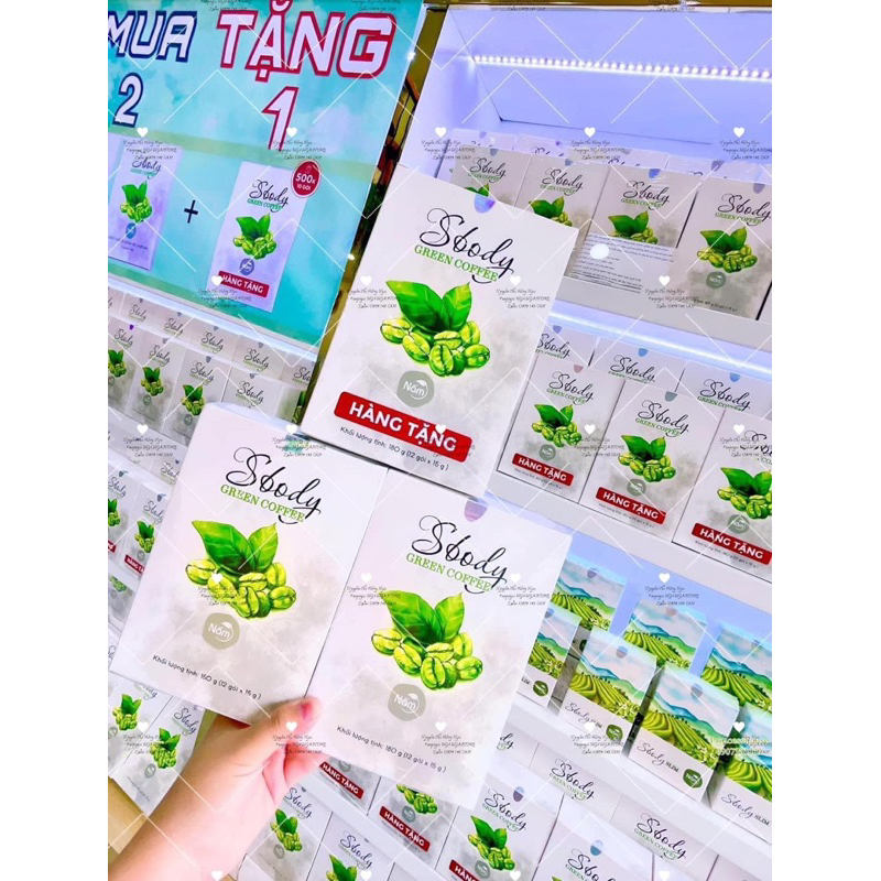 COMBO 2H GIẢM CÂN GREEN COFFEE NẤM