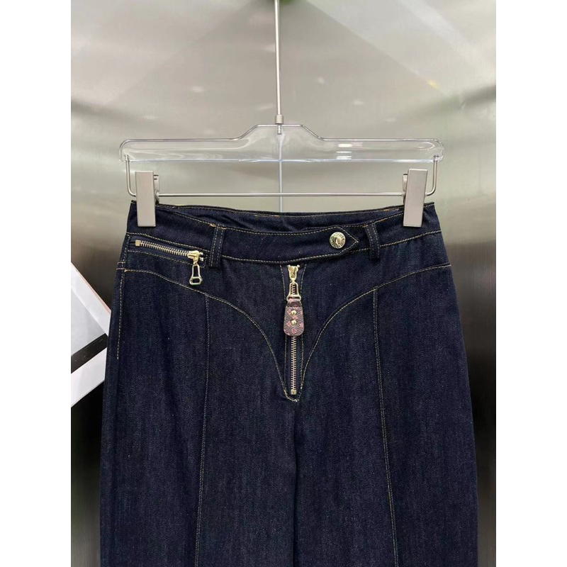 Quần jeans xuông eo vi cao cấp