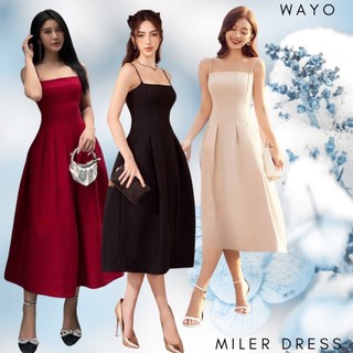 [Miler Dress] Đầm WAYO hai dây chất for chéo dự tiệc sang trọng