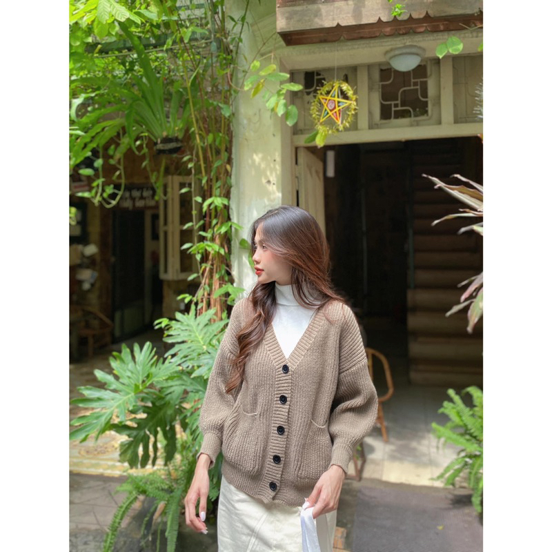 Áo Cardigan - 99 - 5 Nút - 2 Túi