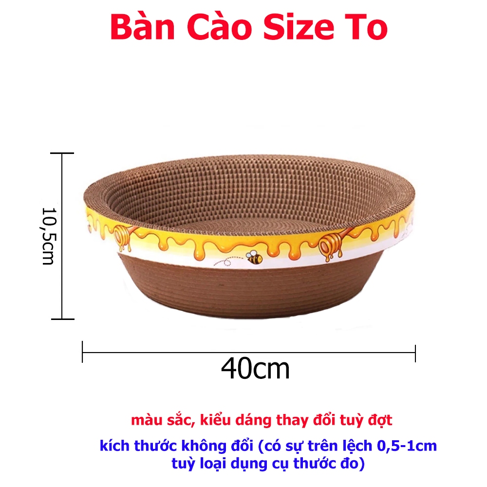 Ổ Cào- Bàn Cào Móng Cho Mèo-Bàn cào hình tròn