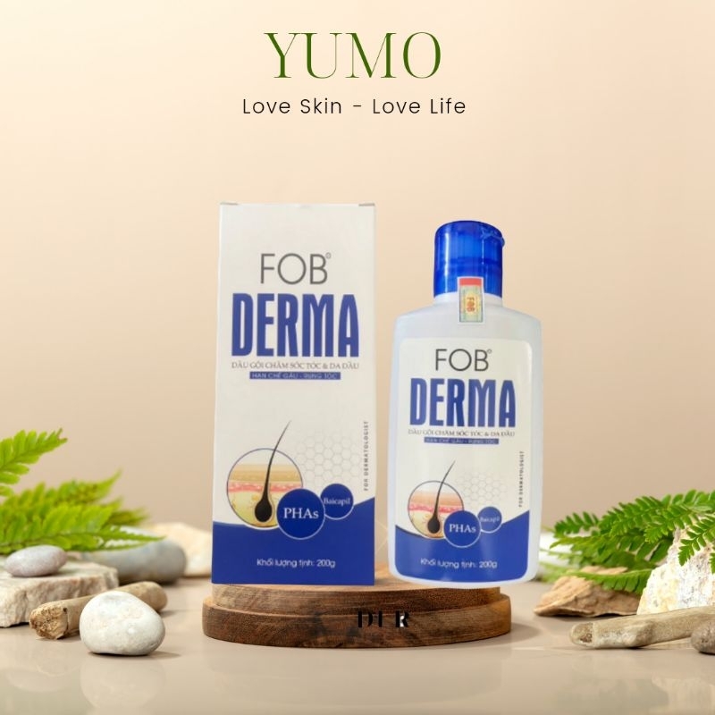 Dầu Gội FOB Derma - Ngừa Gàu, Ngăn Rụng Tóc 200g