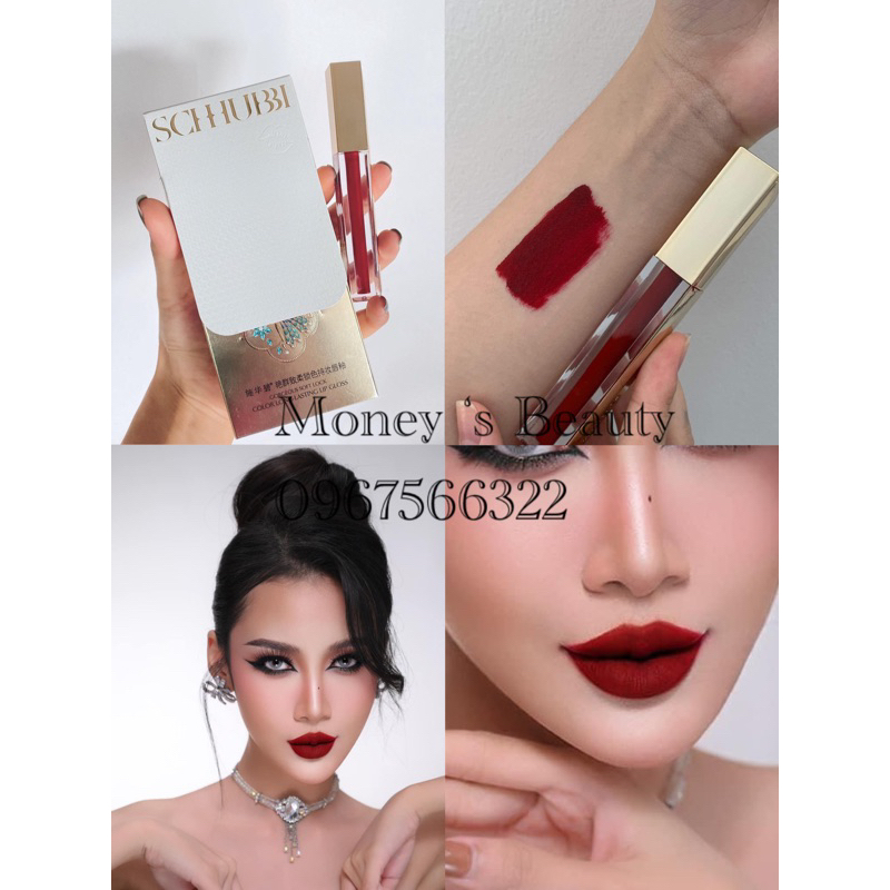 Son Kem Schhubbi Gorgeous Soft Lock Color Long Lasting Lip Gloss