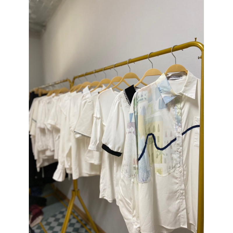 ÁO SƠMI TRẮNG KIỂU 2HAND CHỐT LIVE