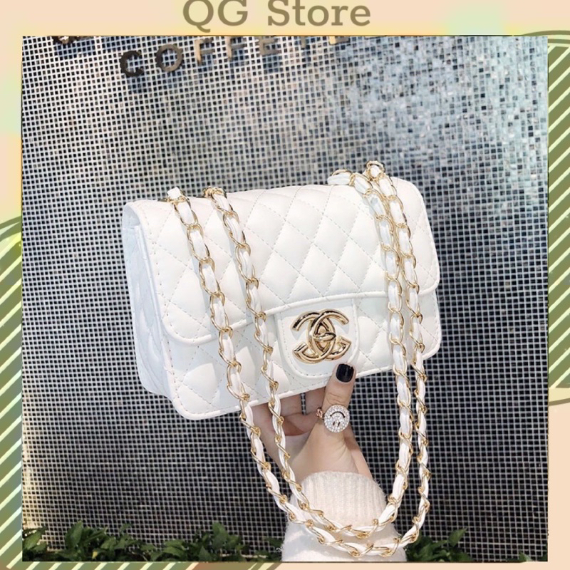 Túi Xách Nữ Đeo Chéo Túi Đeo Vai Classic Chần Trám Thời Trang QG Store