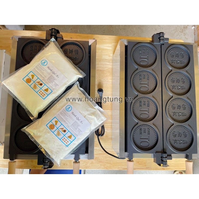 Máy bánh đồng xu khuôn 4 bánh
