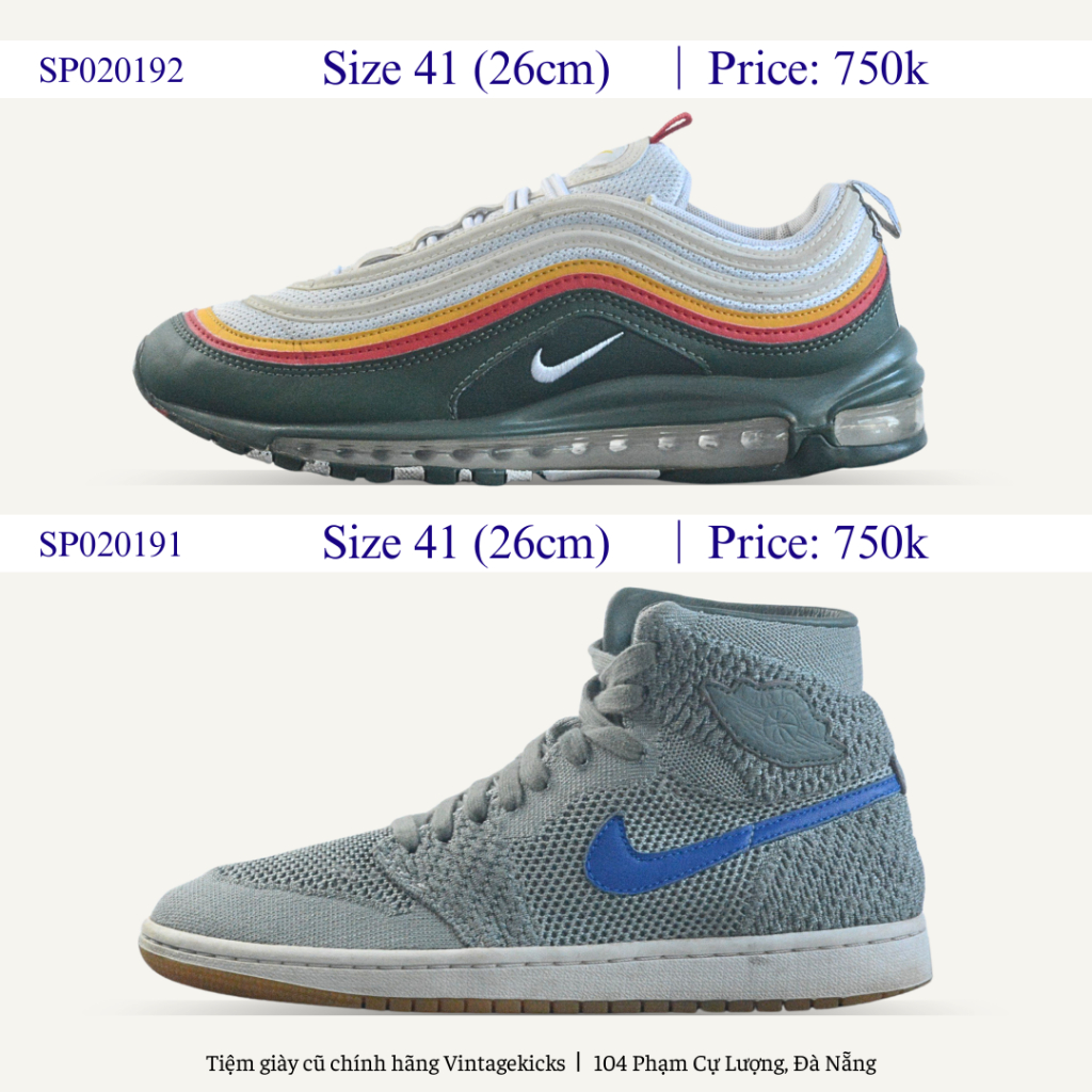 Giày 2hand thể thao Vintagekicks