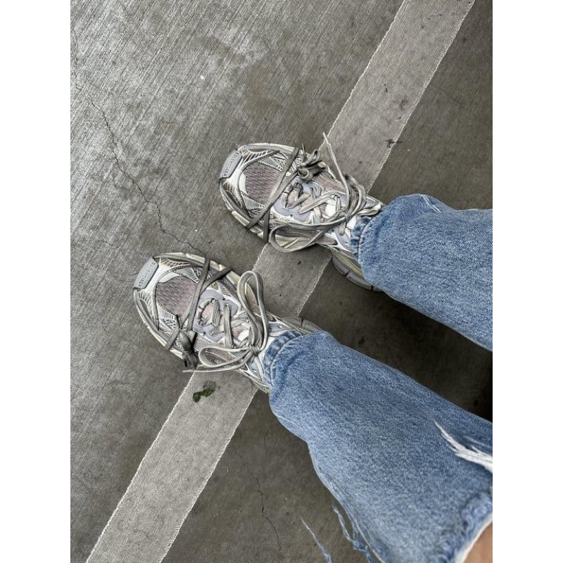 Giày Sneaker Dad Shoes Chunky BLCG 3XL - Giày Sneaker Balenciaga XXXL 3XL Egg Shells