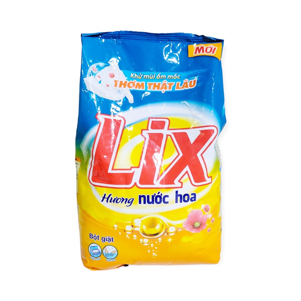 Bột Giặt Lix Đậm Đặc 800g Cho Giặt Tay Hương Nước Hoa
