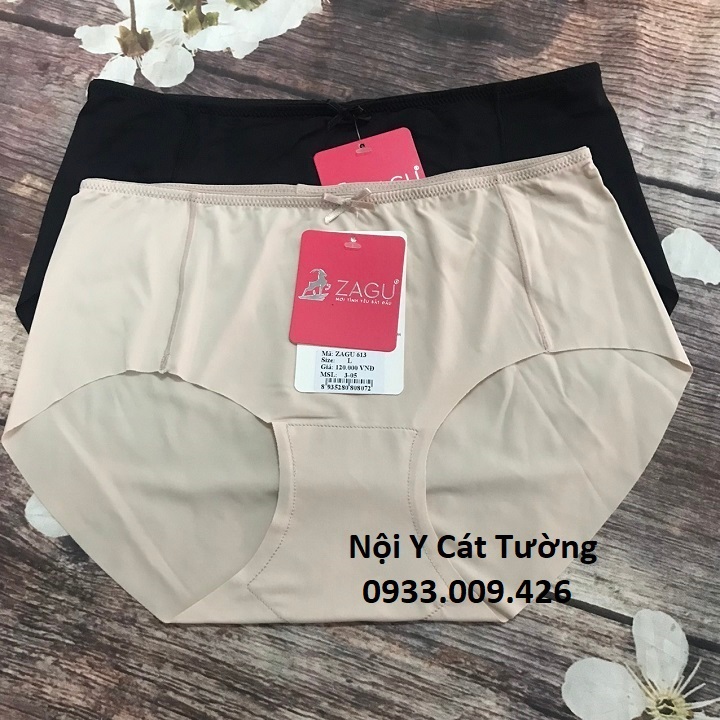 Quần Lót Nữ Zagu Không Viền Siêu Mịn Không viền mông