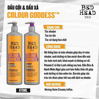 [ TIGI BED HEAD ] Cặp gội xả Tigi Bed head