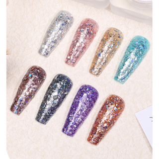 Gel nhũ nail siêu sáng Glitter Sequins 5ml