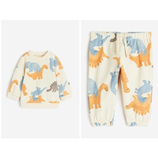 Set bộ thu đông bé trai nỉ H&M Auth