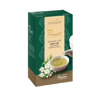 Trà Shan tuyết hoa lài Finest hộp giấy 100g
