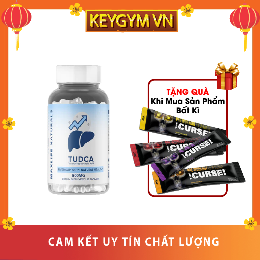 Maxlife Naturals Tudca 500mg 60 Viên
