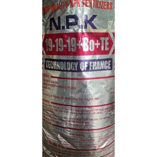Phân bón gốc con cò vàng 19-19-19 bo te túi zip 1kg