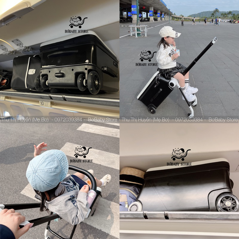 Vali kiêm xe đẩy 2 in 1  sẵn HN. HCM