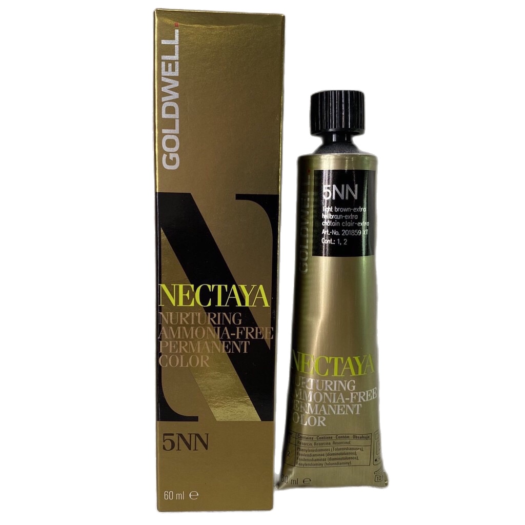 Thuốc nhuộm tóc không Amoniac Goldwell Nectaya Nurturing Ammonia-Free Permanent Color 60ml - chính hãng