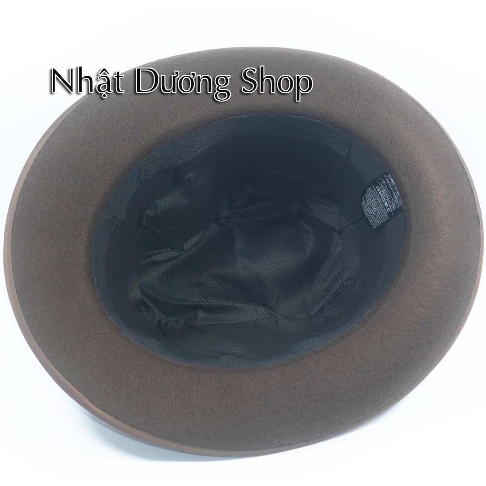 NÓN CAO BỒI MŨ PHỚT NÓN FEDORA THỜI TRANG NAM NỮ