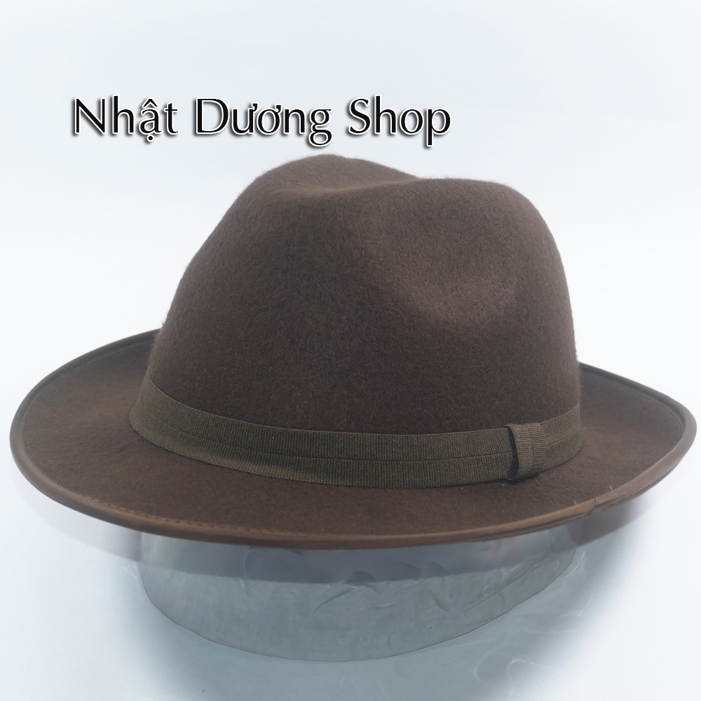 NÓN CAO BỒI MŨ PHỚT NÓN FEDORA THỜI TRANG NAM NỮ