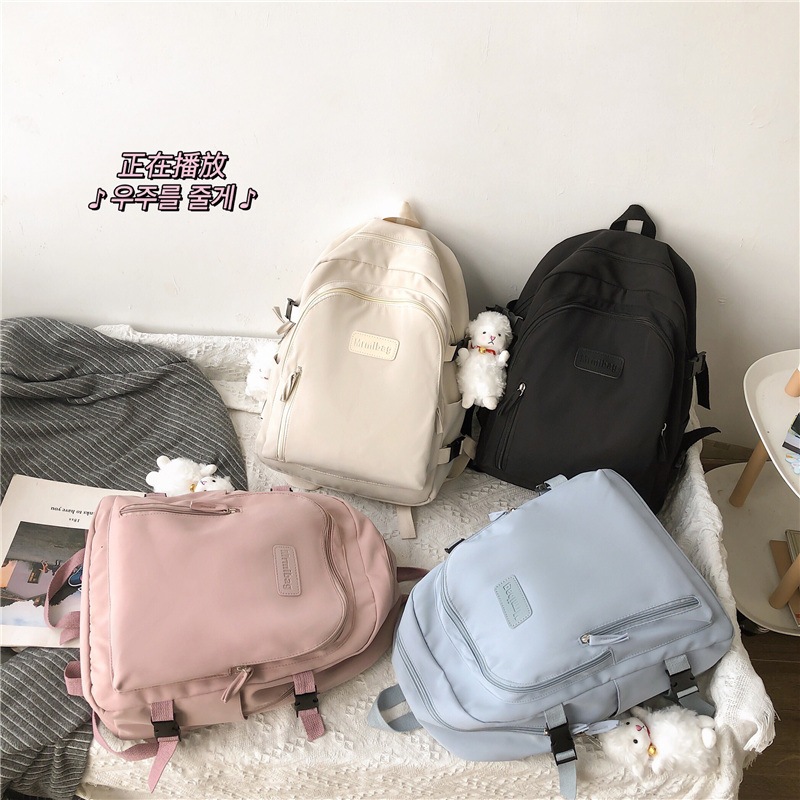 Balo, balo nữ, balo thời trang phong cách Ulzzang, Balo nam nữ chống thấm FIRSTXIU cao cấp