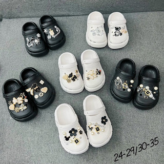 Dép bé gái , dép CROSS cho bé trai bé gái  Bearbrick , kèm sticker DL27