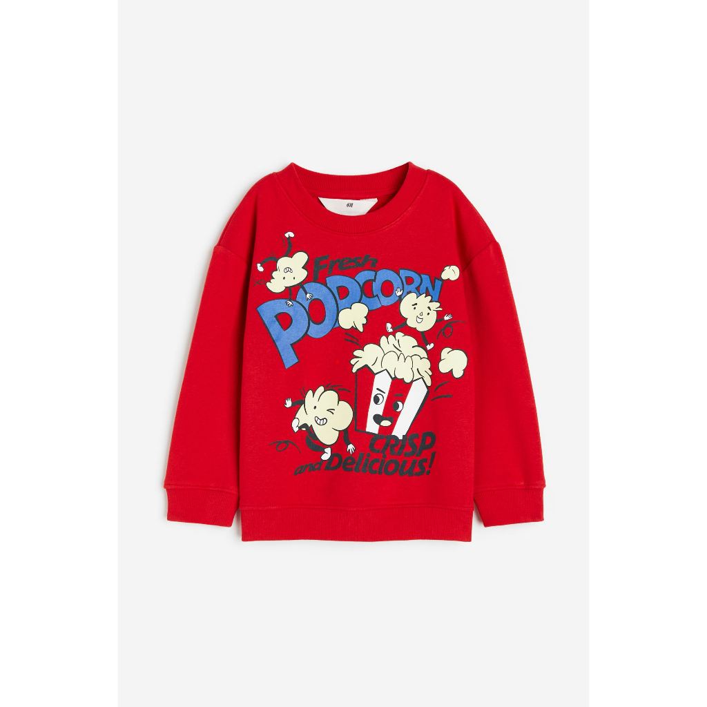 Áo nỉ thu đông bé trai HM Kid Chính hãng