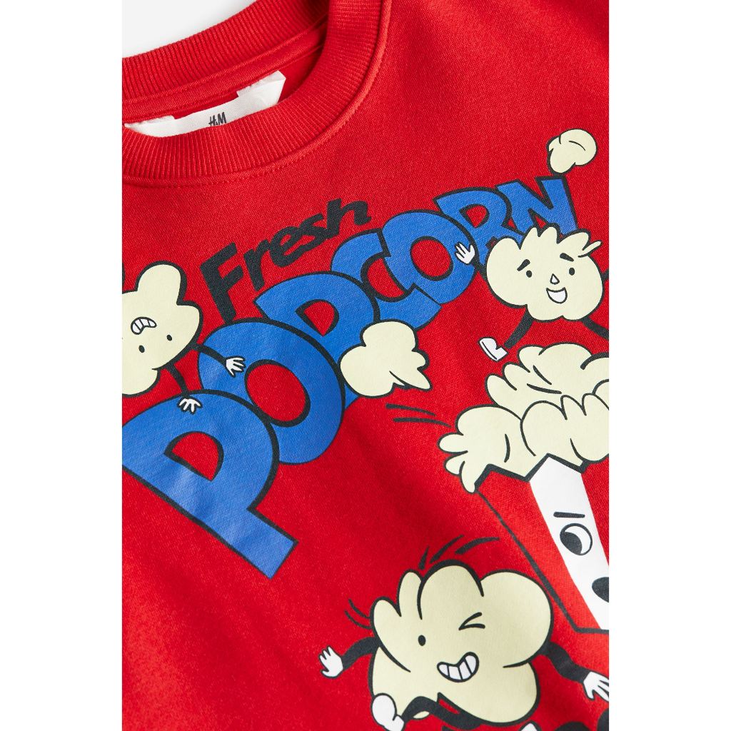 Áo nỉ thu đông bé trai HM Kid Chính hãng