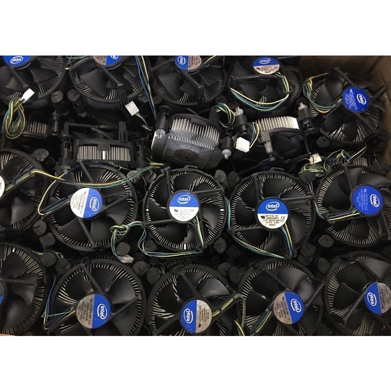 Quạt Tản Nhiệt CPU INTEL Socket 1150 1151 1155 1156 115x Zin Chính Hãng Bóc Máy Cũ