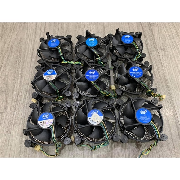 Quạt Tản Nhiệt CPU INTEL Socket 1150 1151 1155 1156 115x Zin Chính Hãng Bóc Máy Cũ