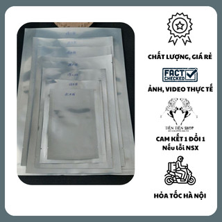 100g Túi 3 biên mặt trong mặt bạc đáy liền không nắp tientienshop