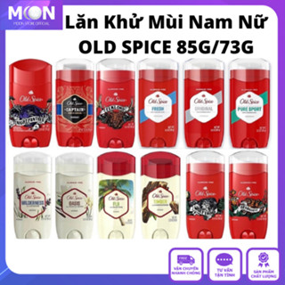 [ NK Mỹ ] Lăn Khử Mùi Nam Nữ Old Spice Fiji / Timber / Bearglove / Pure Sport / Fresh /  Ngăn Tiết Mồ Hôi Chính Hãng 85G