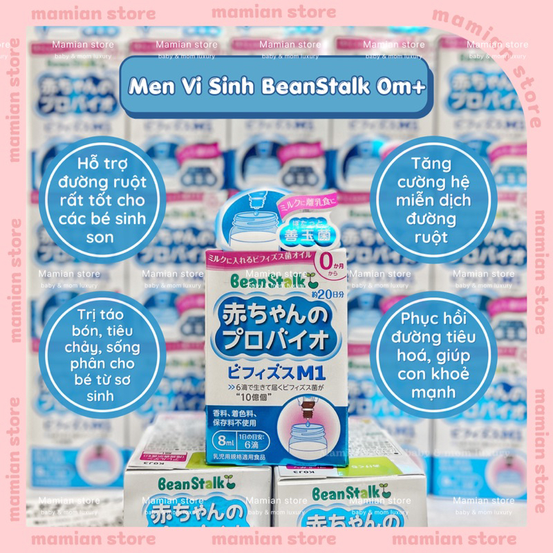 Men vi sinh BeanStalk Nhật - Dành cho bé sơ sinh