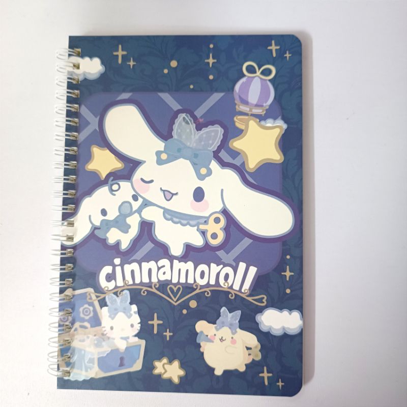Sổ lò xo kẻ ngang A5, sổ ghi chép 120 trang hình cute siêu đáng yêu