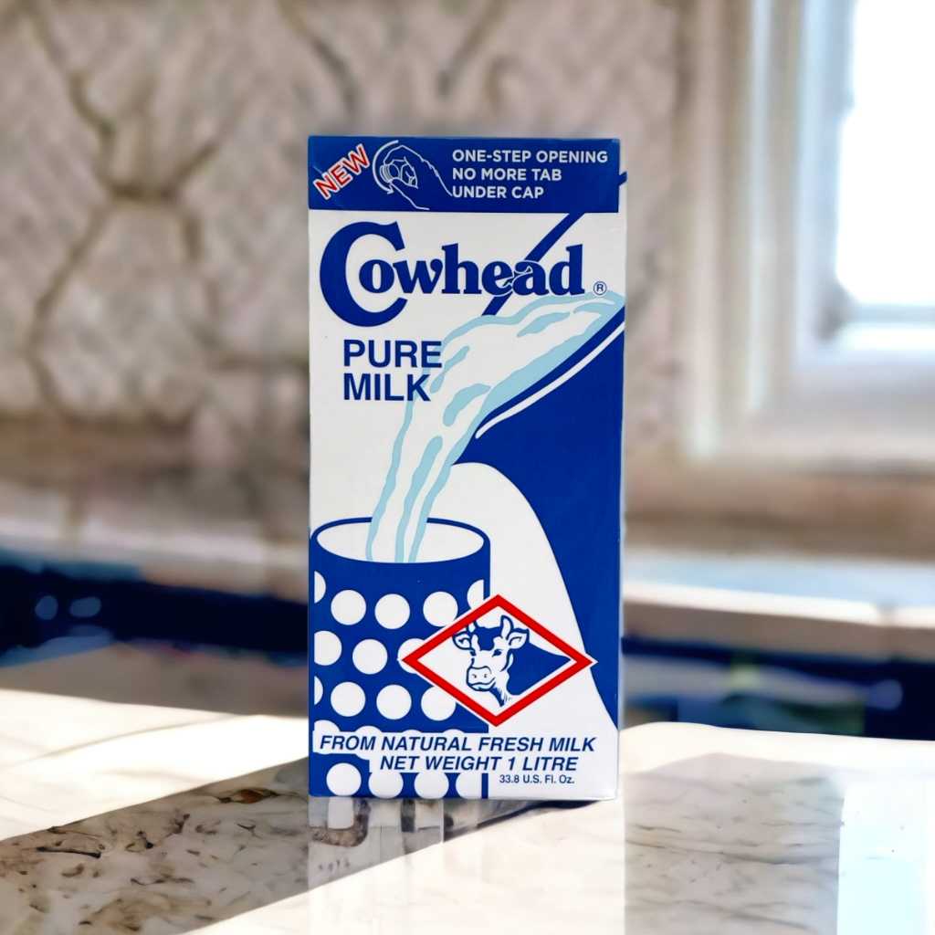 Thùng 12 hộp 1L sữa tươi tiệt trùng Cowhead 1L nhập khẩu Úc