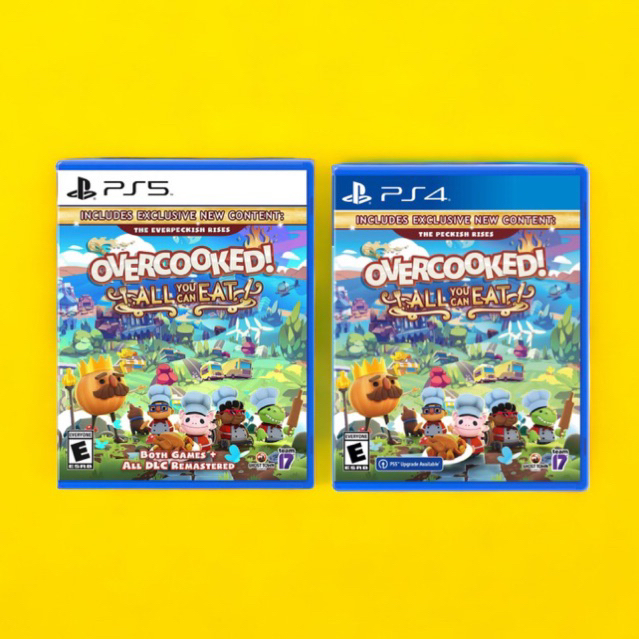 Đĩa Game PS4 / Ps5: Overcooked! All You Can Eat Hệ US _ Overcook _ Overcooked