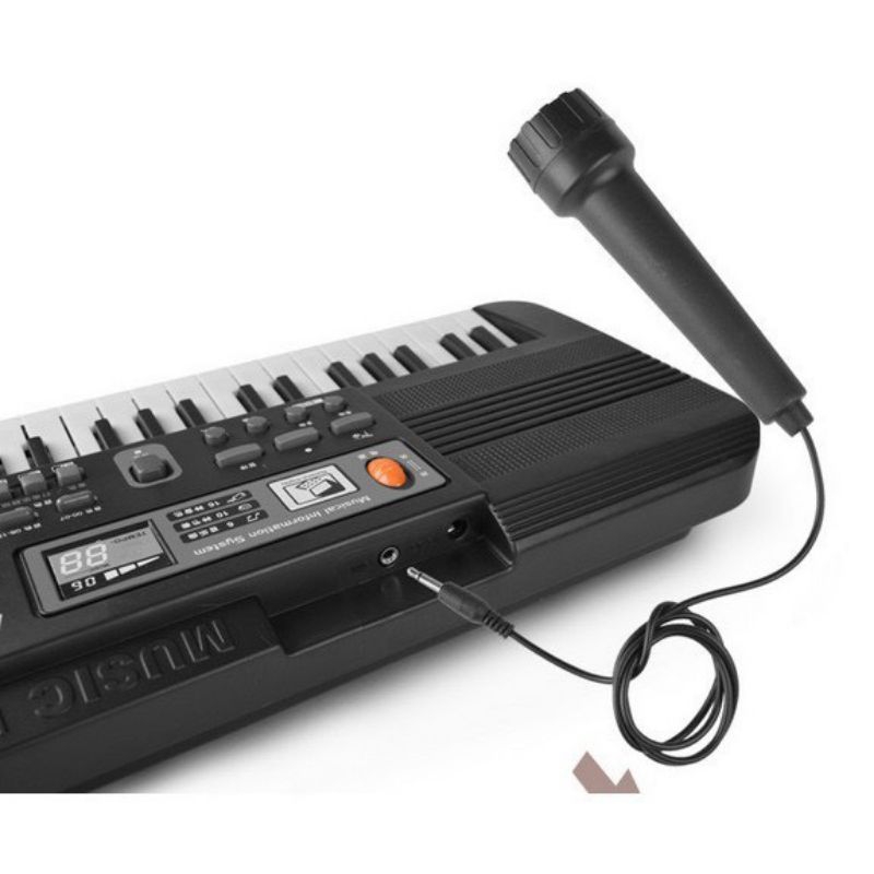 Đàn organ, đàn piano 61 phím cho bé - tặng kèm mic hát karaoke siêu cute sử dụng pin hoặc cắm điện trực tiếp